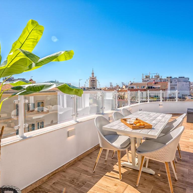 iloftmalaga Ático Plaza de las Flores - Apartamento de 3 dormitorios - 1