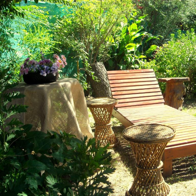 Cabañas Caramelo - Estudio con vistas al jardín - 16