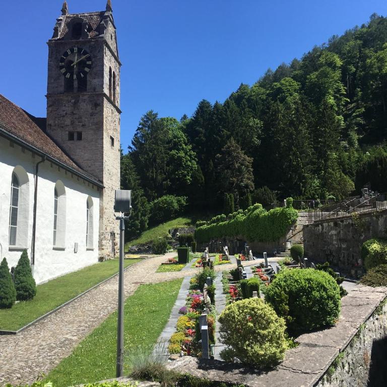 Historic Hotel Steinbock - Doppelzimmer mit Blick auf die Kirche - 7