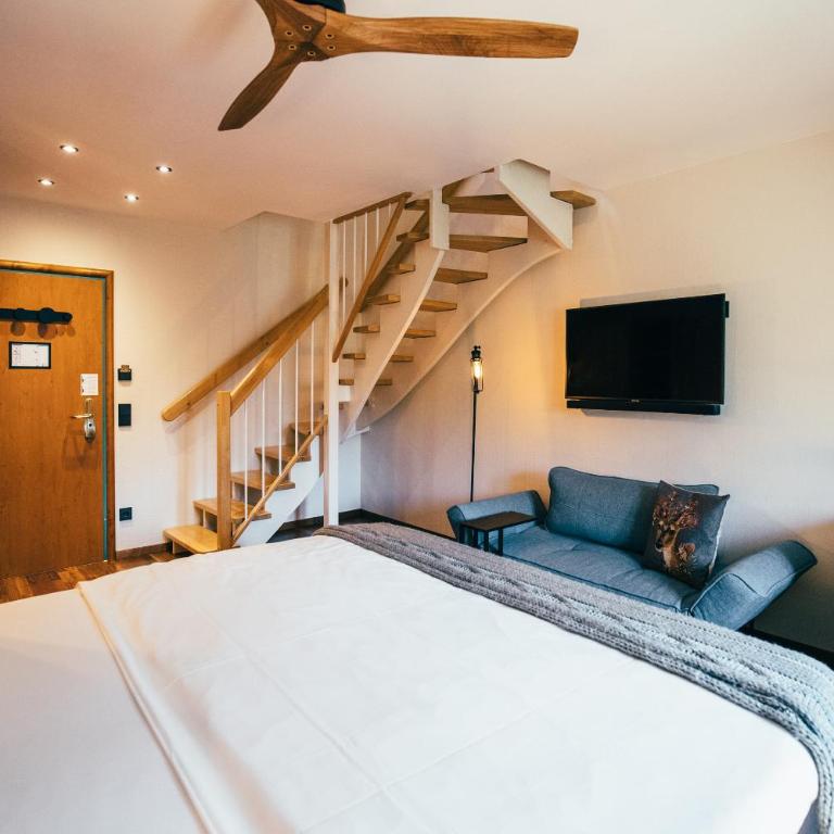 Boutique-Hotel Bayerischer Hof - Doppelzimmer Maisonette - 7