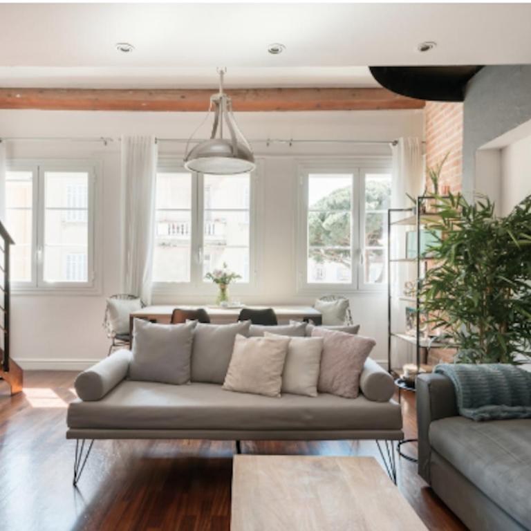 Central Cannes Loft - 15 min Palais des Festivals - Appartement en Duplex - 1