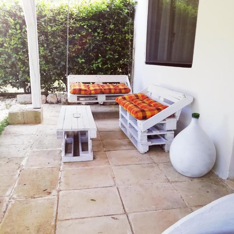 Agriturismo Massaro Pietro - Camera Matrimoniale con Patio - 12