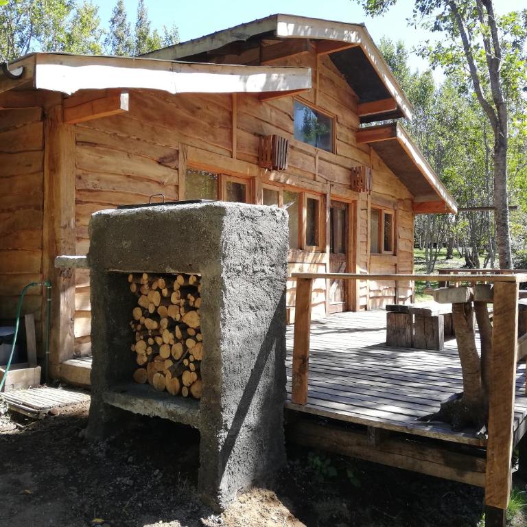 Cabañas Rústicas Pucón Río Trancura - Three-Bedroom Chalet - 29