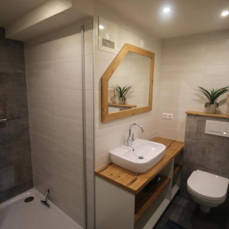 Ferienwohnung Appartment mit Privatbadestrand Kusternighof - Apartment mit Terrasse - 4