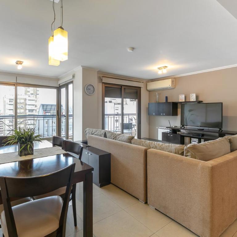 Departamento luminoso con balcón, aire y Wi-FI-Nueva Córdoba - Apartamento Deluxe - 1