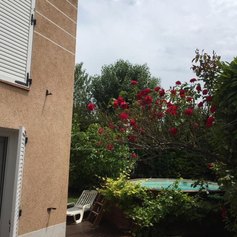 Villa 3 room AC private pool 1 parking 2 min beach by car - Villa 3 Chambres - 45