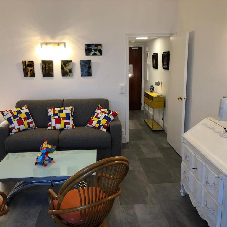 Studio 3* Vue Mer Parking Régina et Golf - Apartamento Estudio con vistas al mar - 15