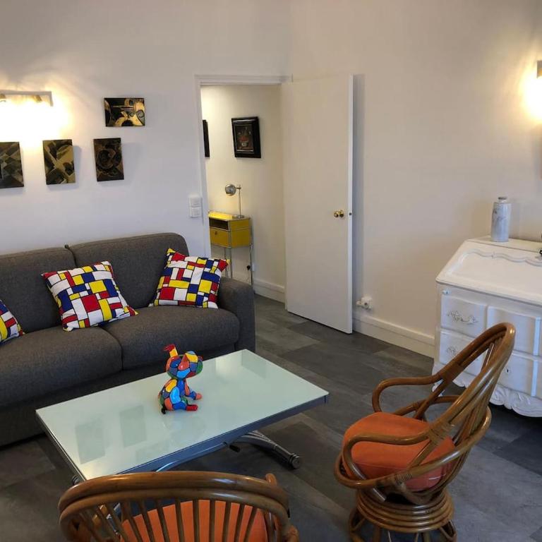 Studio 3* Vue Mer Parking Régina et Golf - Apartamento Estudio con vistas al mar - 12