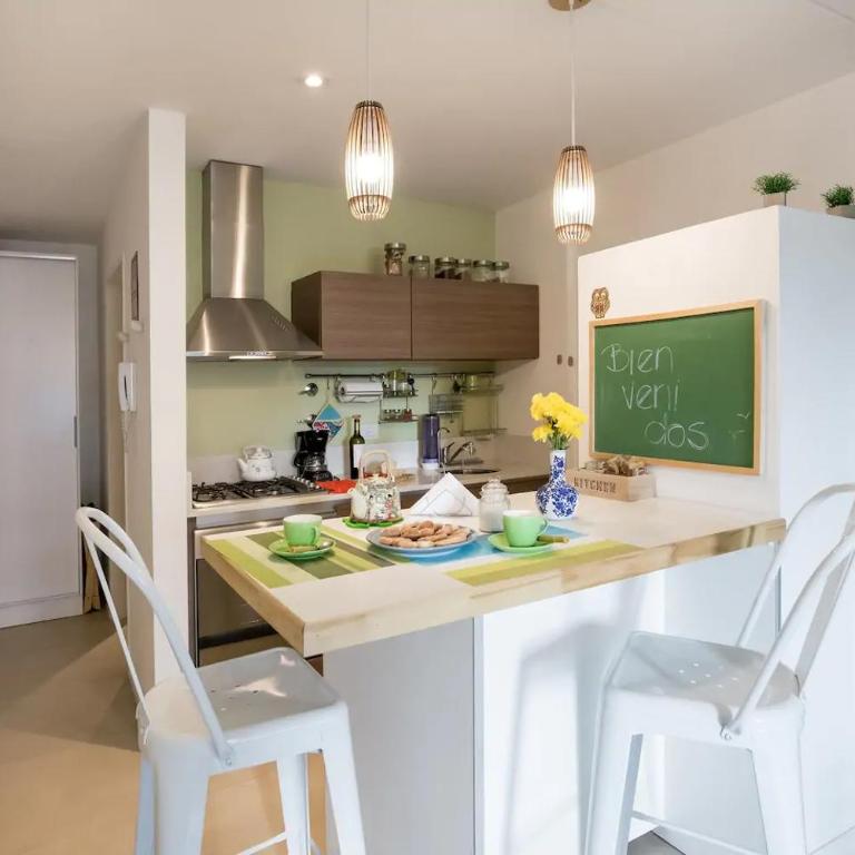 Nuevo, calido y luminoso Studio con Piscina! - Studio Apartment - 8