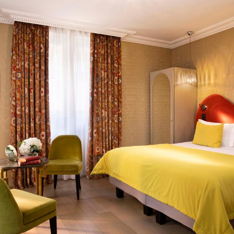 Hotel Monsieur & Spa - Chambre Double Deluxe avec Terrasse et Accès Privé au Hammam - 5