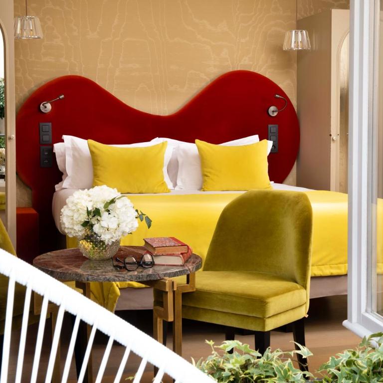 Hotel Monsieur & Spa - Chambre Double Deluxe avec Terrasse et Accès Privé au Hammam - 4