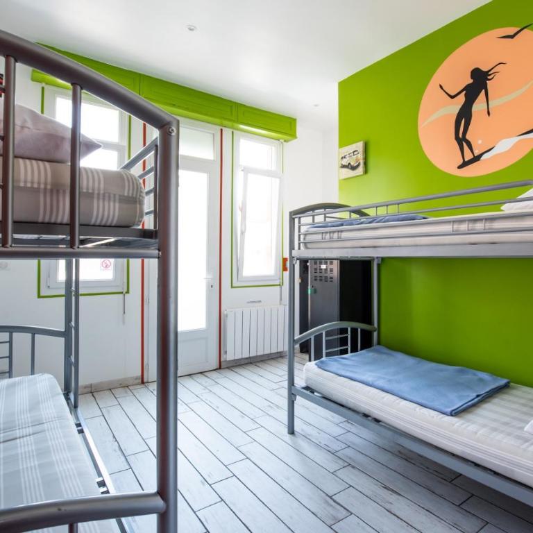 VILLA ZENITH Hostel-LA SURF HOUSE - Lit Simple dans Dortoir Mixte - 12