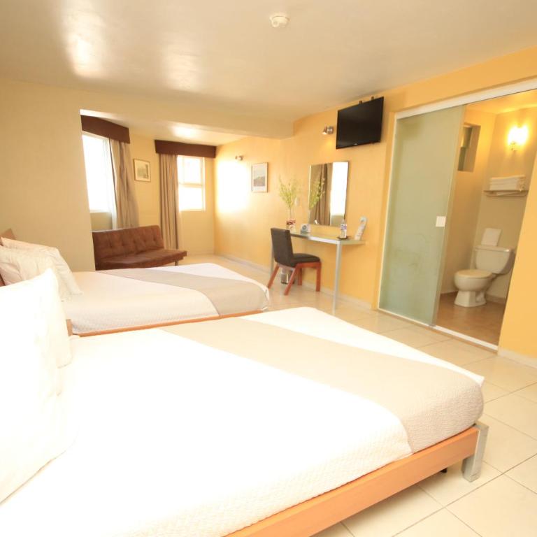 Hotel Balcón del Cielo - Double Room with Two Double Beds - 1