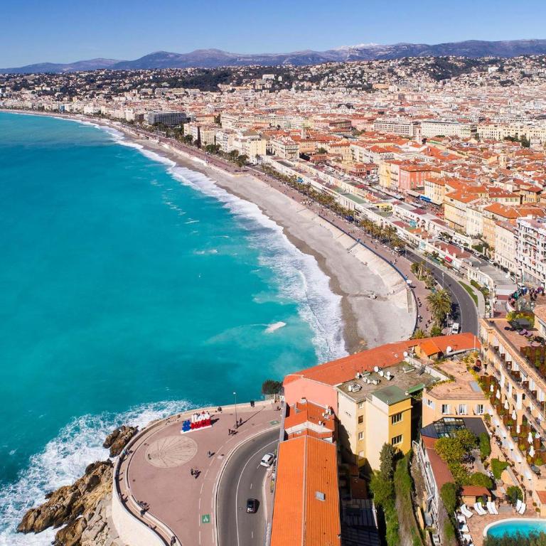 Very NICE - 80 meters to the sea - Appartement 1 Chambre avec Balcon - 4
