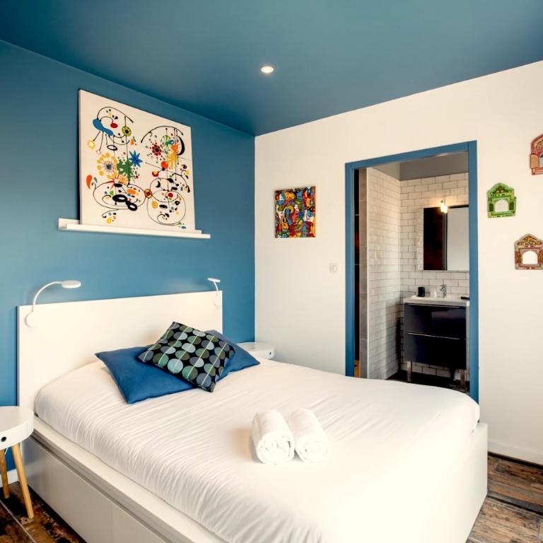 VILLA ZENITH Hostel-LA SURF HOUSE - Chambre Double - 3