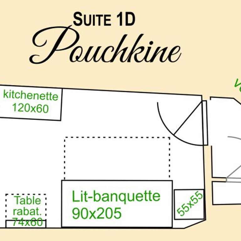 A l'ombre du Palais - Appartement 1 Chambre - 7