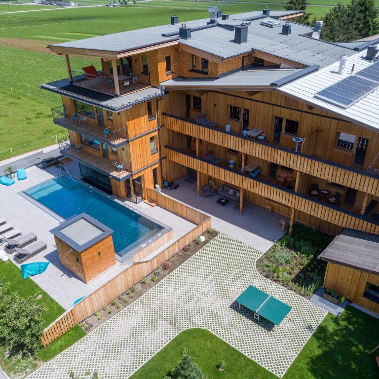 Appartement Zillertal Klee mit Restaurant KleemenTine - One-Bedroom Apartment with Balcony - 19
