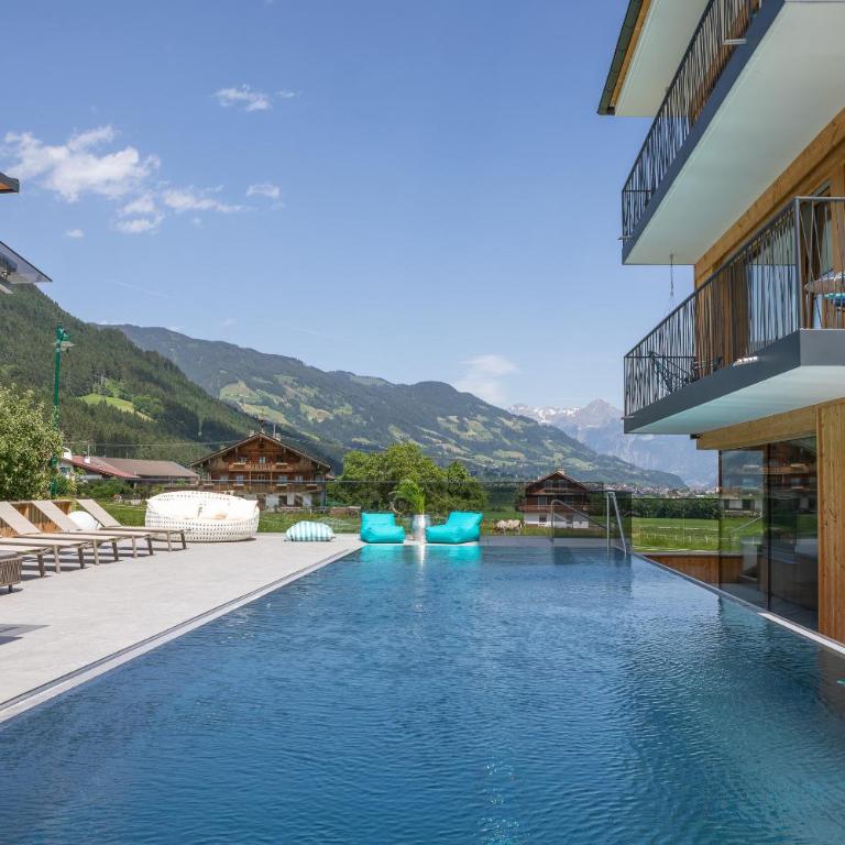 Appartement Zillertal Klee mit Restaurant KleemenTine - One-Bedroom Apartment with Balcony - 3