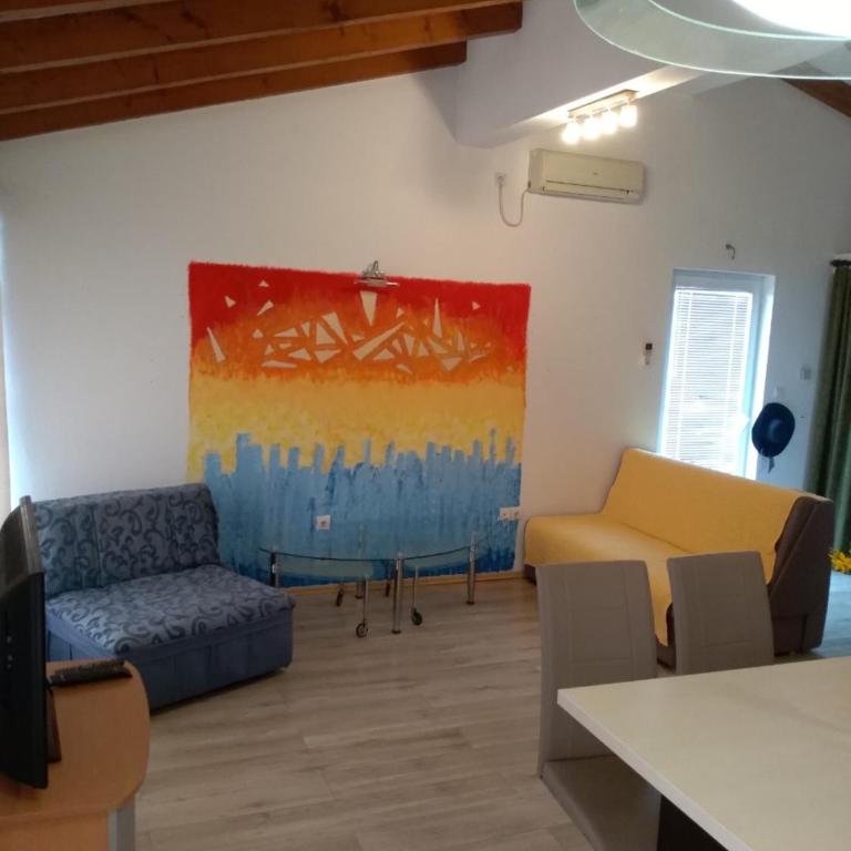 Apartmani Jovanovic - Apartman s 1 Spavaćom Sobom, Balkonom i Pogledom na More - 20