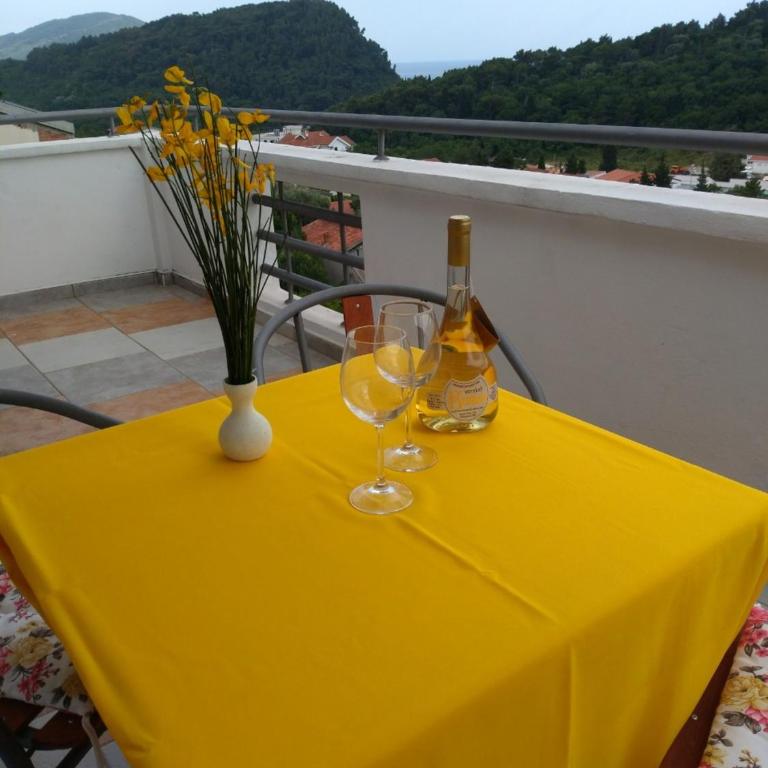 Apartmani Jovanovic - Apartman s 1 Spavaćom Sobom, Balkonom i Pogledom na More - 15