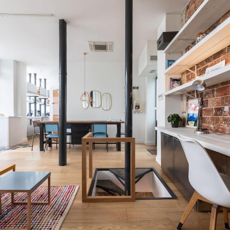 Fabulous Design Loft - High Marais/République - Appartement 1 Chambre - 40