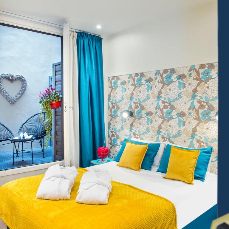 Hôtel Villa Bohème - Chambre Confort avec Terrasse - 1