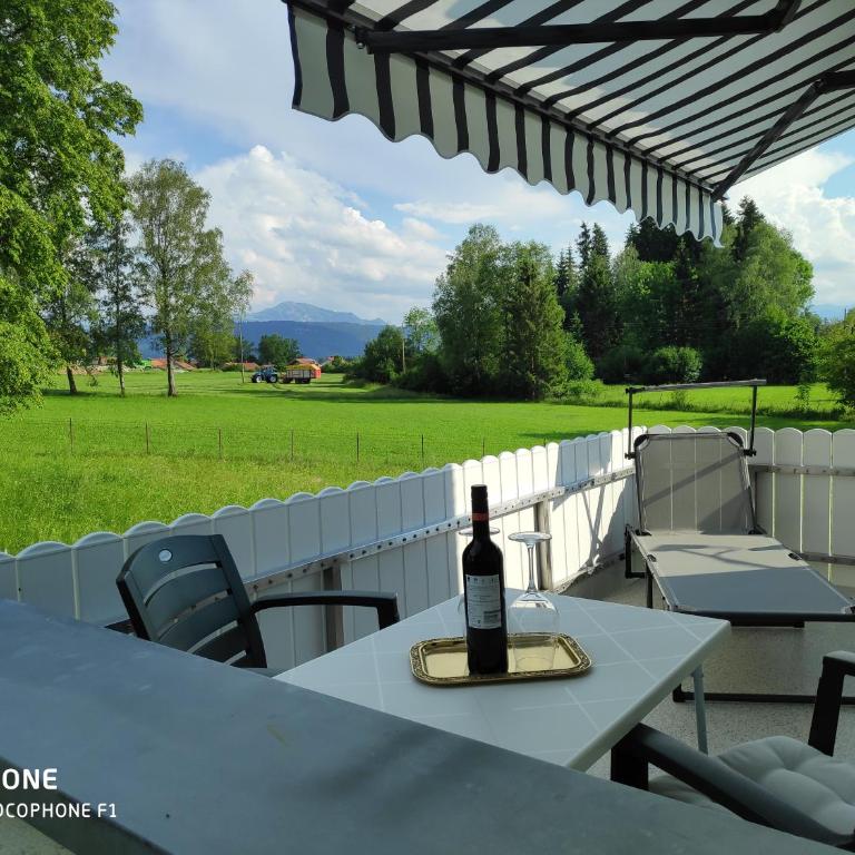 Ferienwohnung Allgäuglück - Apartment mit 1 Schlafzimmer, Balkon und Bergblick - 1