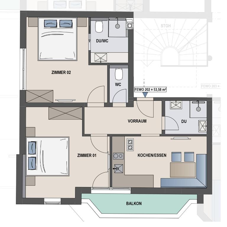 Appartements Kardona - Apartment - 4