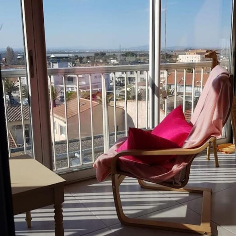 Face à la mer Terrasse ensoleillée &loggia panoramique-4 personnes- - Appartement - 7