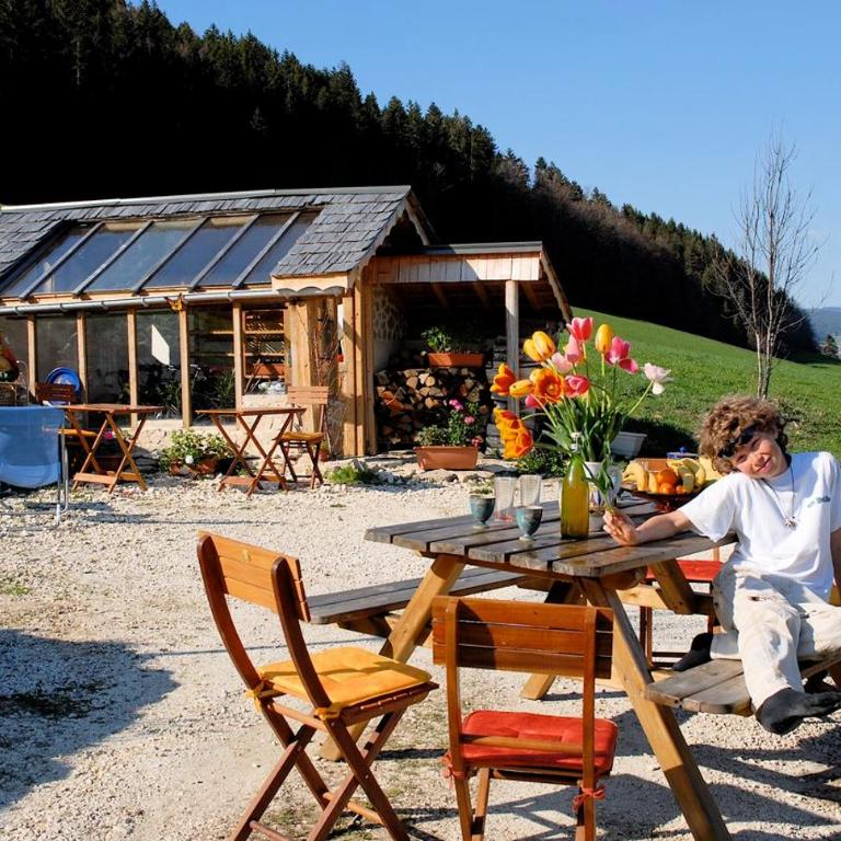 Gîte Les Eymes - Appartement avec Vue sur la Montagne - 9