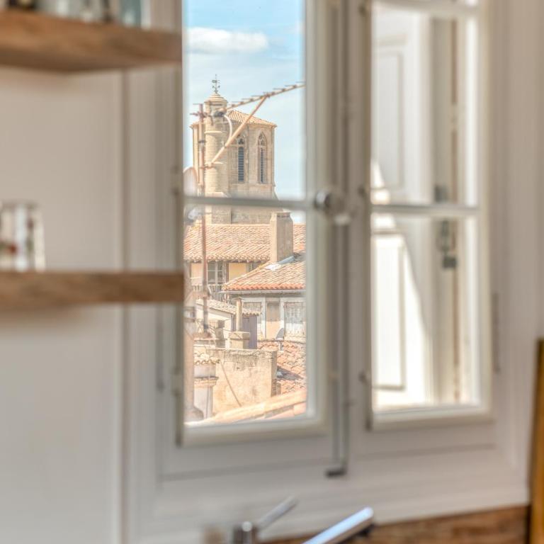 Wine Loft, Terrasse et Vue extraordinaire sur la cité médiévale - Apartamento Ático - 18