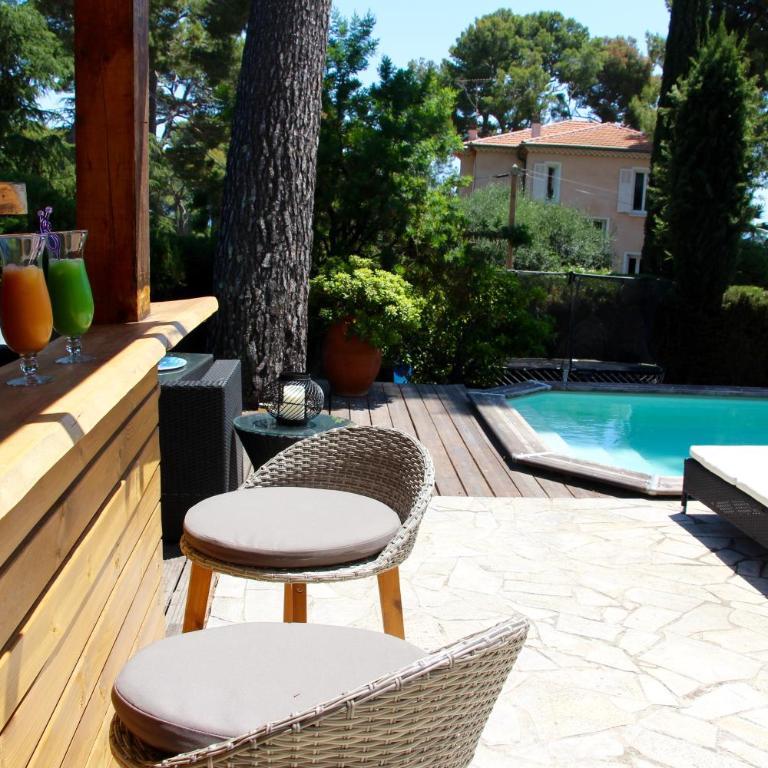 Villa Clair Matin - Antibes - Sea View - Pool - Sauna - Beach - AC - Villa - Vue sur Mer - 6