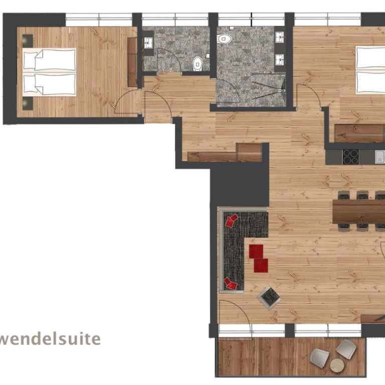 Appartements Rosenhof - Penthouse-Apartment - 5