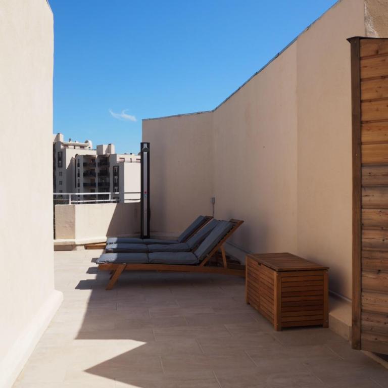 Appartement toit terrasse 2 chambres - Apartment mit 3 Schlafzimmern - 3