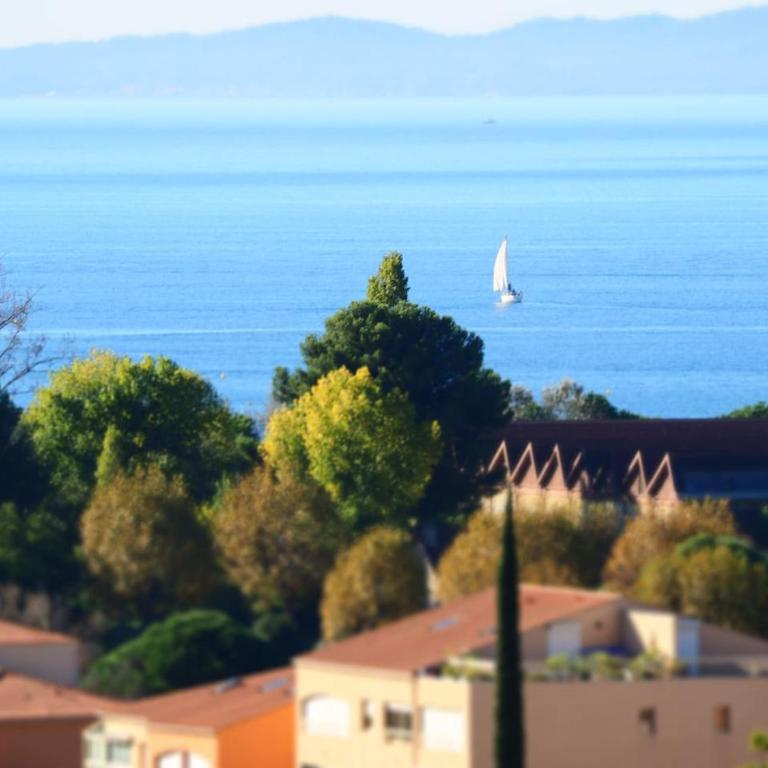 La Londe La Mer : appartement proche plages & vue superbe sur les îles d'or - Appartement 2 Chambres - 11