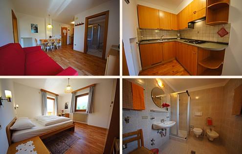 Ciasa de Munt - Appartamento con 1 Camera da Letto - 9
