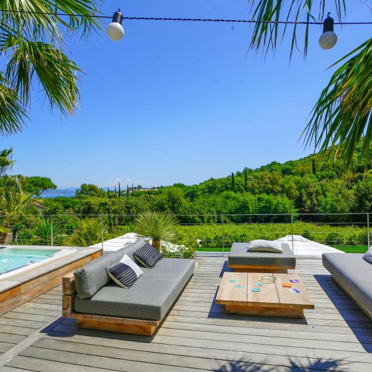 villa Sant-Anna - Chambre Double Deluxe avec Balcon - Vue sur Mer - 3