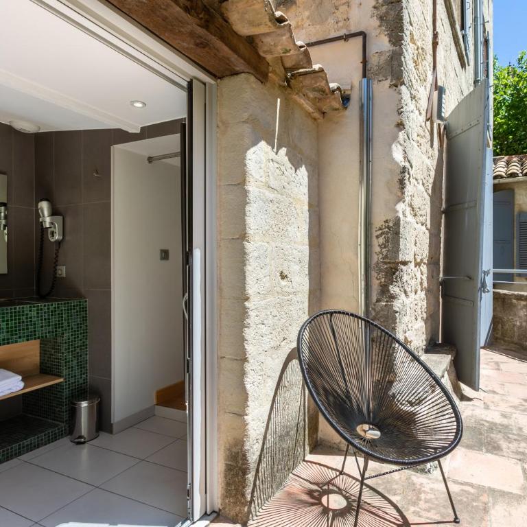 Boutique Hôtel Entraigues - Chambre Double Supérieure de Luxe avec Terrasse - 18