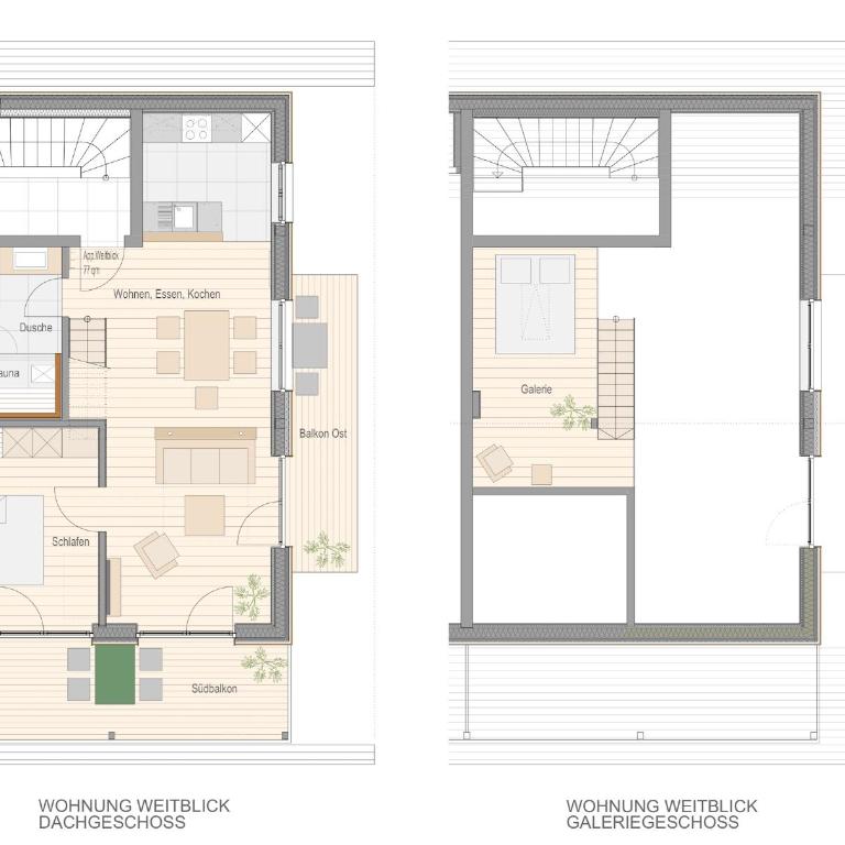 Haus FreiRaum - Apartment mit 2 Schlafzimmern - 12