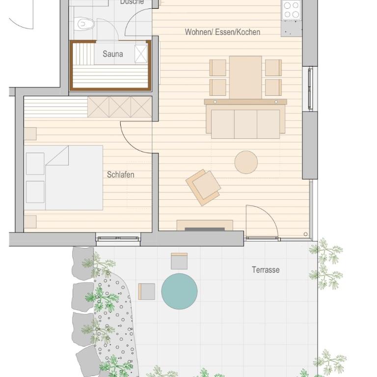 Haus FreiRaum - Apartment mit 1 Schlafzimmer - 10
