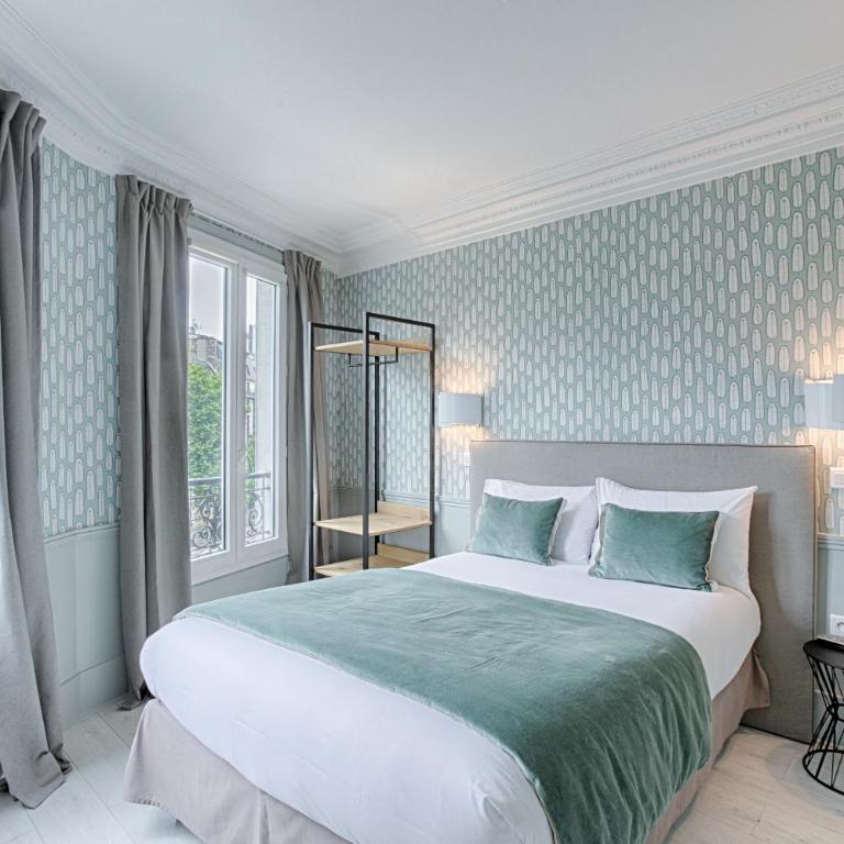 Hôtel Prony Monceau - Chambre Double - Vue sur Rue - 6