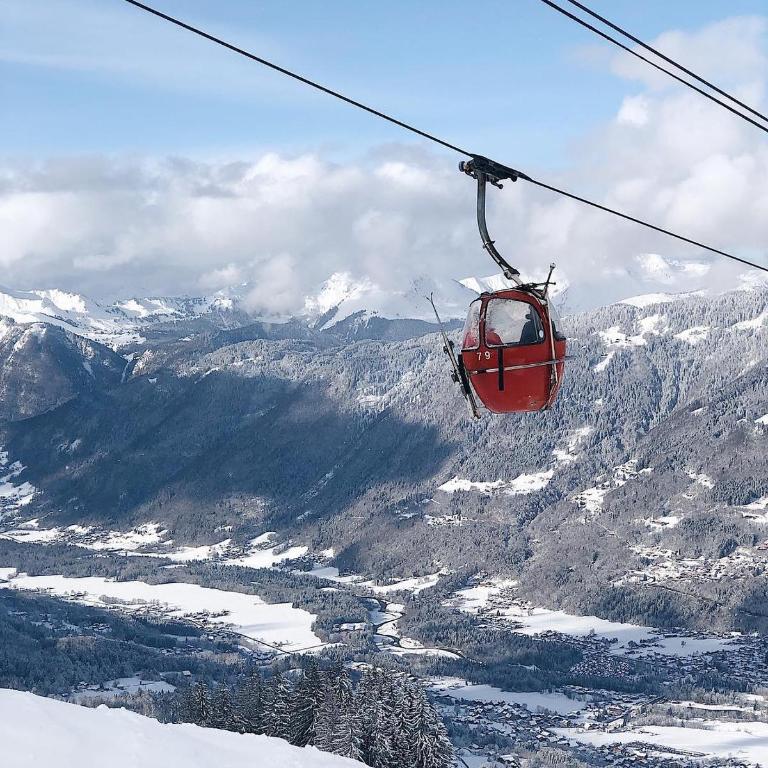 Entre Giffre et Valentine - Apartment mit Blick auf die Berge - 18
