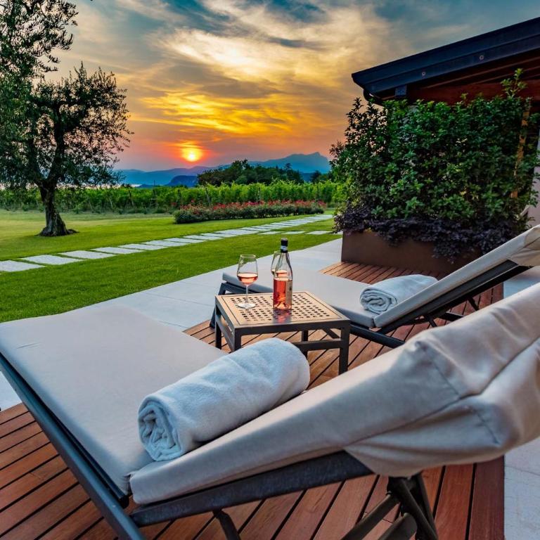 Quercia Belvedere Relais - Suite mit Seeblick und Garten - 2
