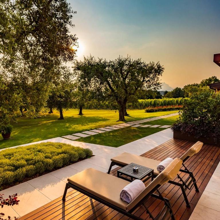 Quercia Belvedere Relais - Superior Doppelzimmer mit Garten- und Seeblick - 13