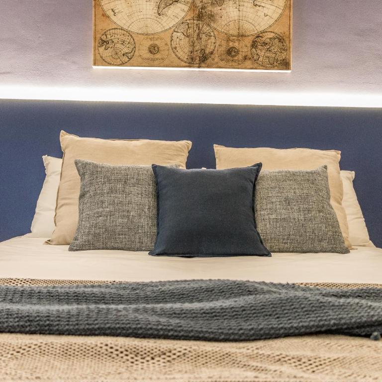 Pregiata camera con bagno privato - Blu di Prussia - Appartamento con 1 Camera da Letto - 9