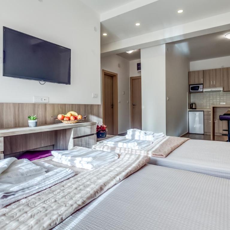 Adriatik Lux Apartments - Apartman sa Jednom Spavaćom Sobom sa Pogledom na Planinu - 1