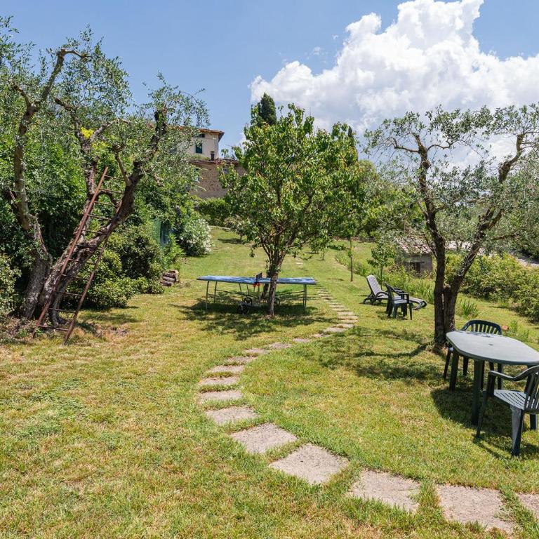 Podere Oliveta - 5 appartamenti con Piscina e Vista - Appartamento con 1 Camera da Letto - 1