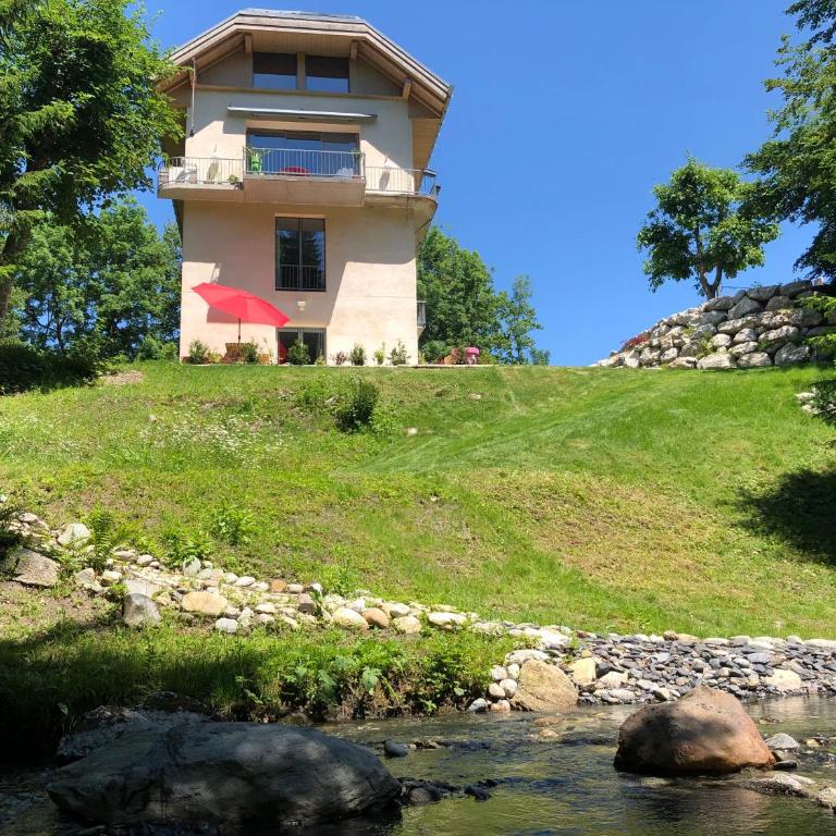 Le Moulin des Olirics - Apartment mit 2 Schlafzimmern und Bergblick - 32