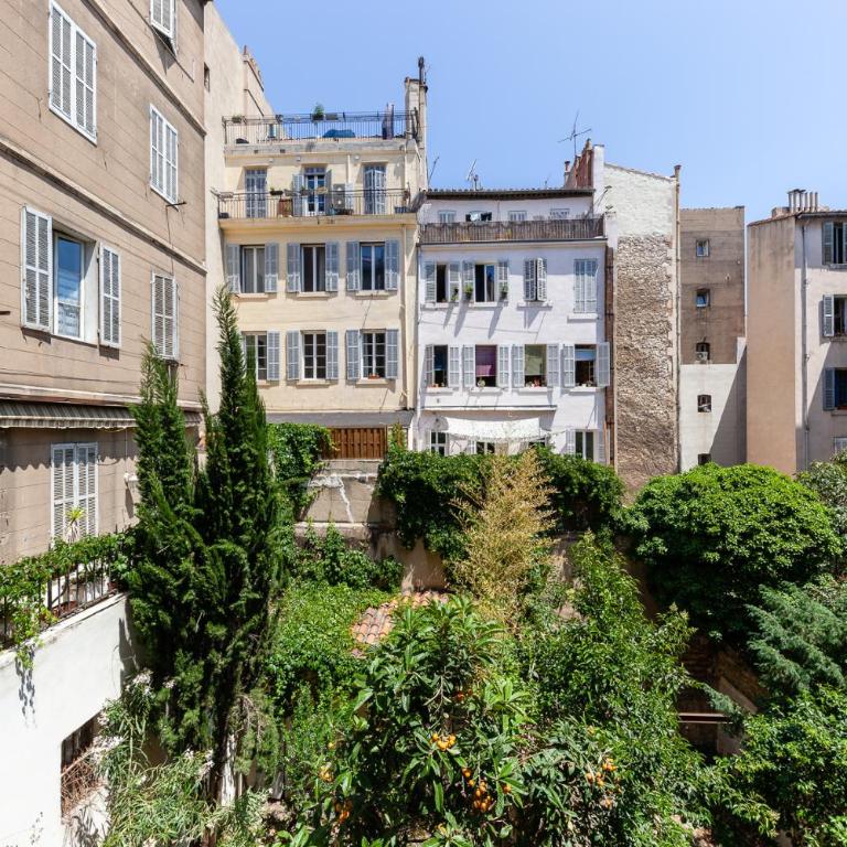 Marseillement votre - Studio avec Vue sur Jardin - 3