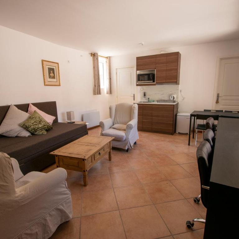 A l'ombre du Palais - Suite Deluxe avec Lit King-Size - 13